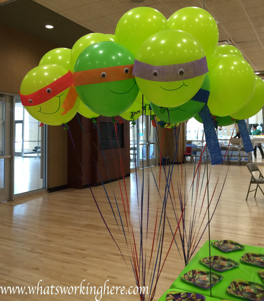 Ninja Turtle Balloons