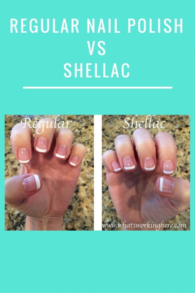 Regular Nail Polish vs. Shellac - What's Working Here