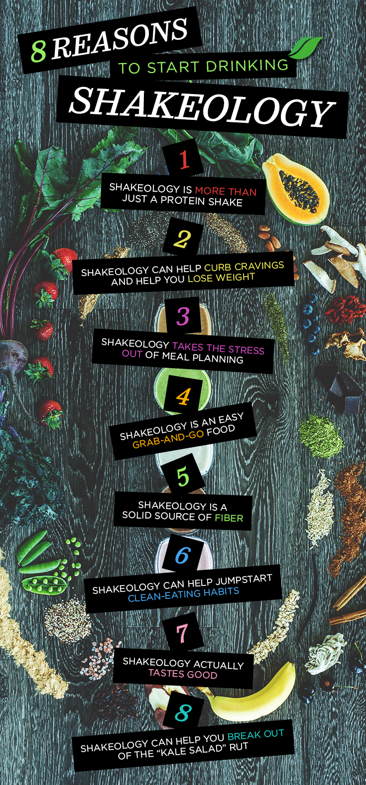 8 Reasons To Drink Shakeology