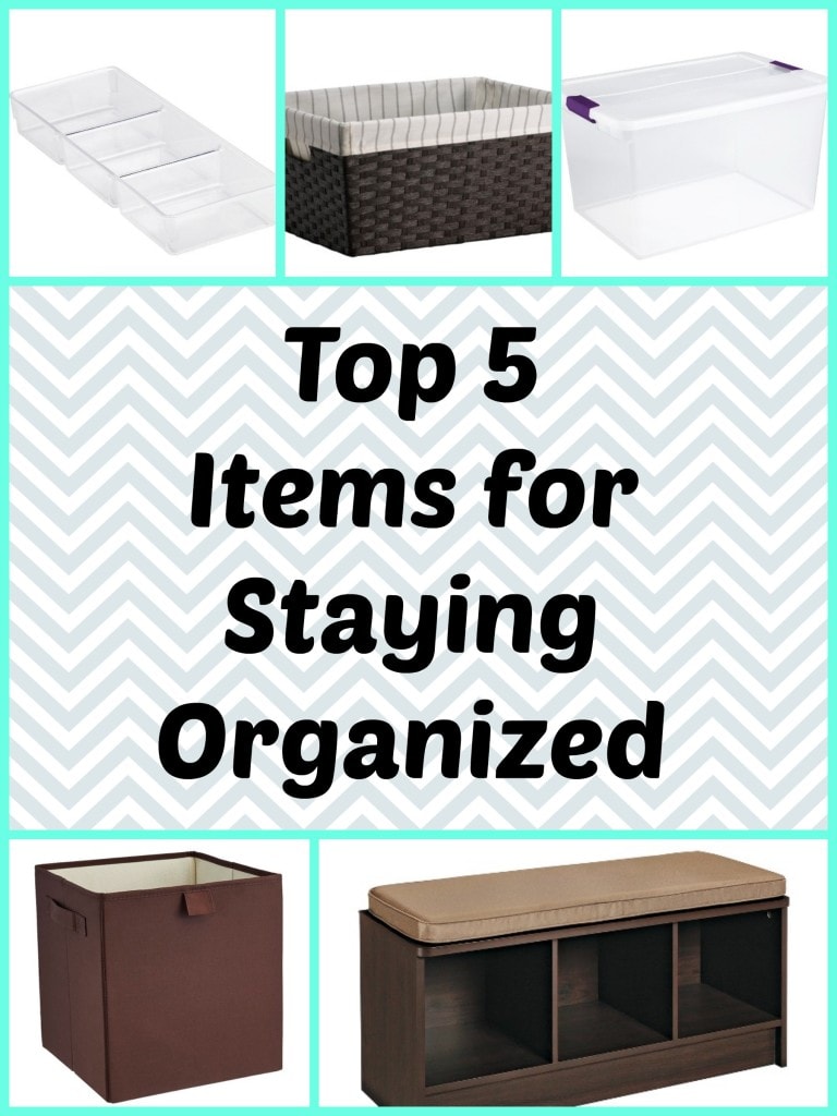 Top 5 Items for Storage Organization