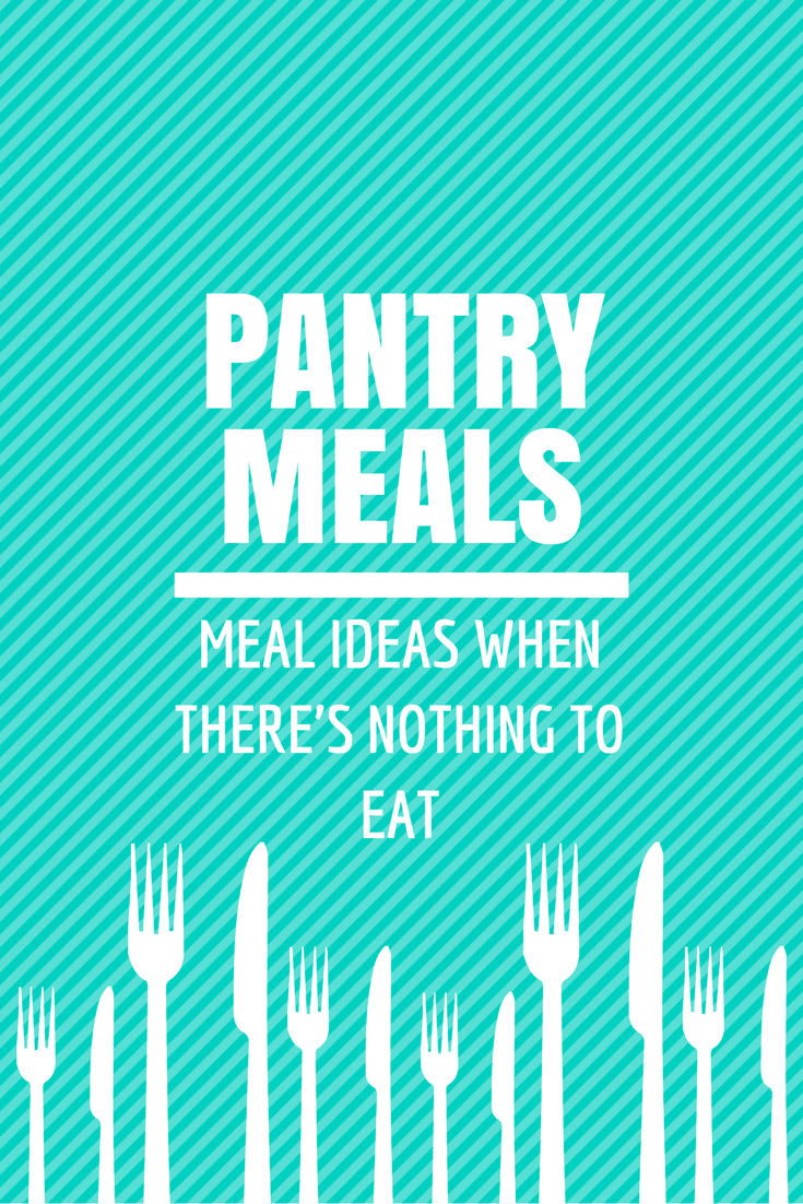 Pantry Meals