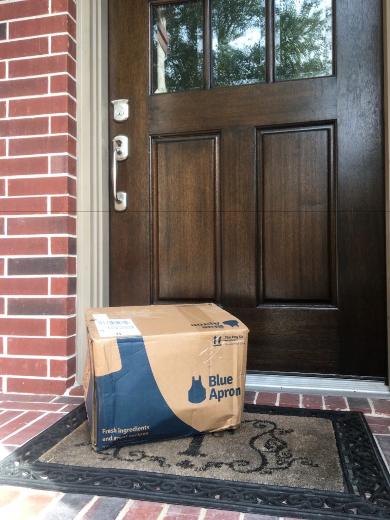 Blue Apron Delivery Box