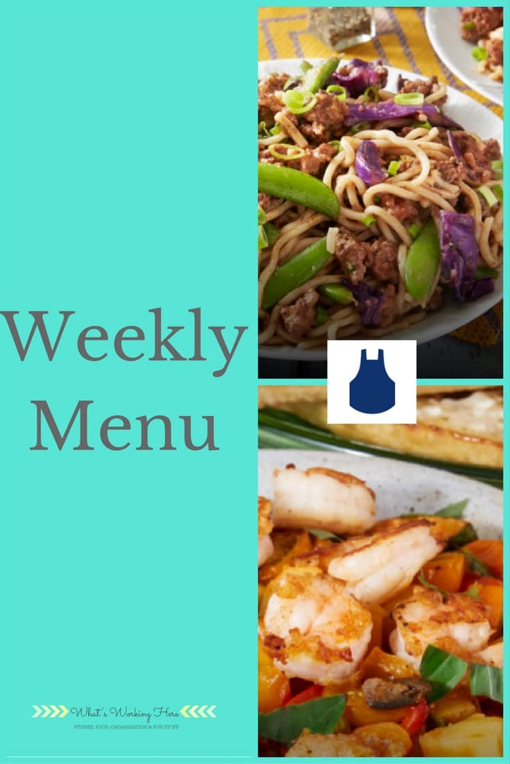 July 23rd Weekly Menu- Meal Plan Ideas
