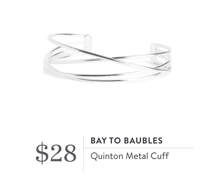 Stitch Fix - Bay to Baubles Metal cuff