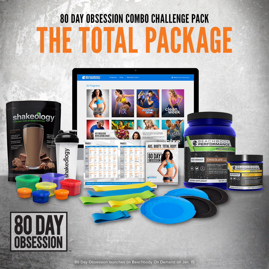 80 Day Obsession Challenge Pack