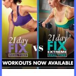 21 Day Fix vs 21 Day Fix Extreme