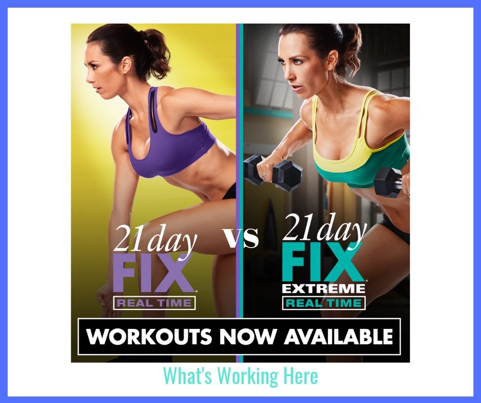 21 Day Fix Extreme Vs Real Time Lanetacap