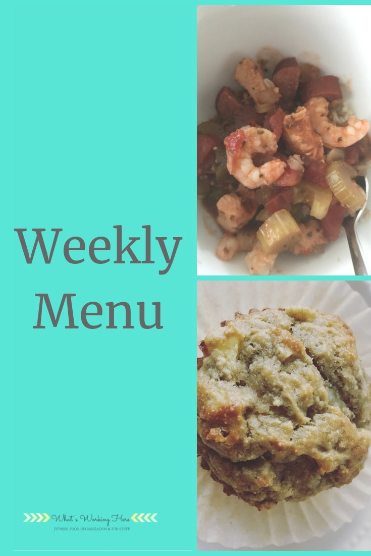 Dec 16th Weekly Menu - eat what you've got