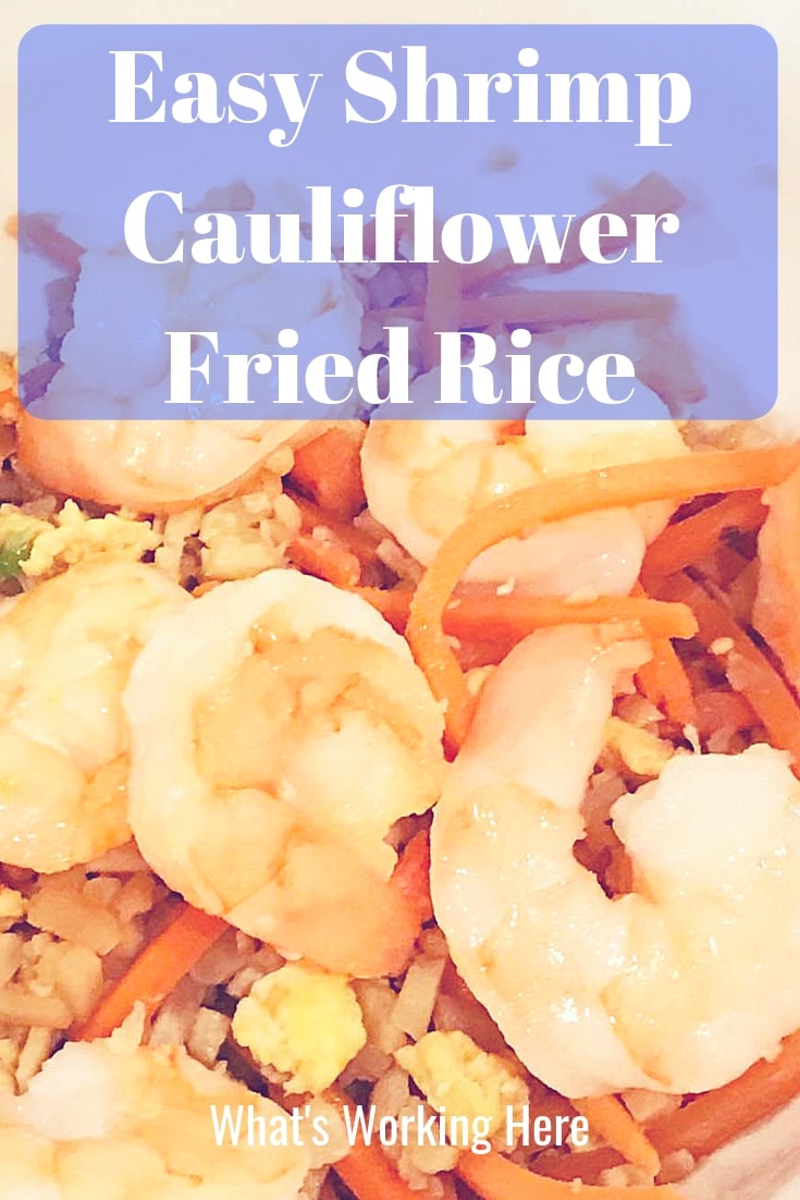 Easy Shrimp Cauliflower Fried Rice