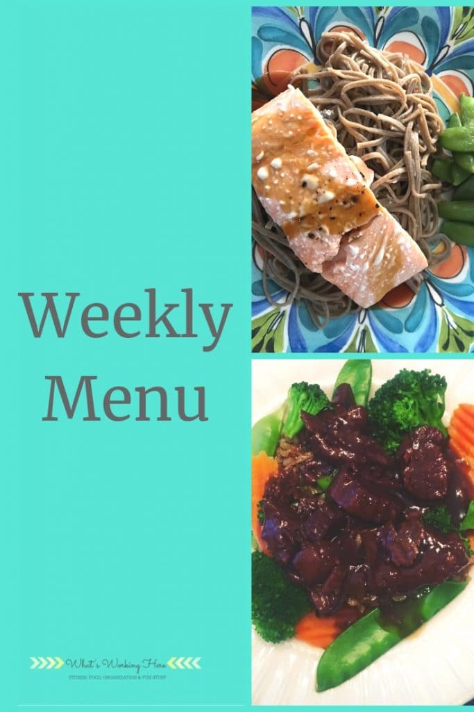 Feb 10 Weekly Menu - Transform 20- Featuring Teriyaki Salmon and Mongolian Beef