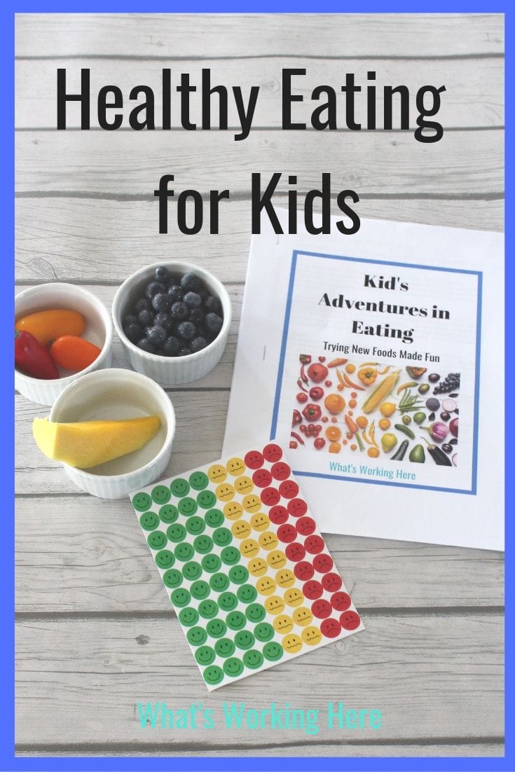 Healthy Eating for Kids - Adventures in Eating Food Tracker