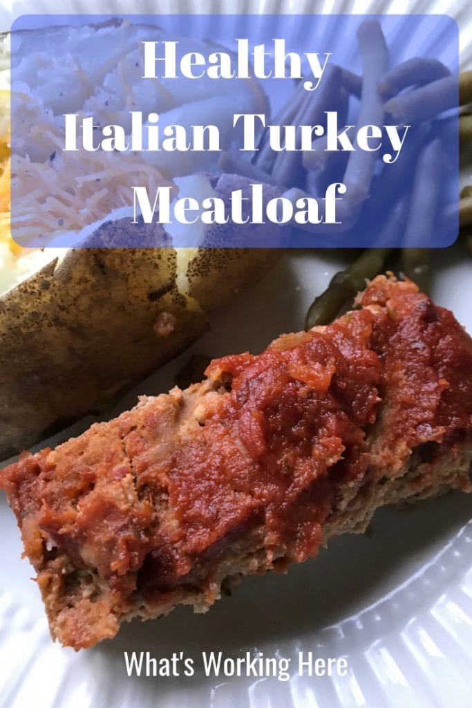 Healthy Italian Turkey Meatloaf