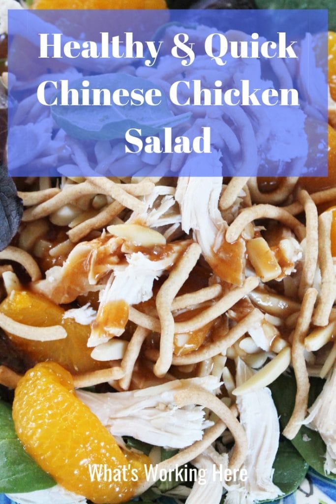 Healthy & Quick Chinese Chicken Salad