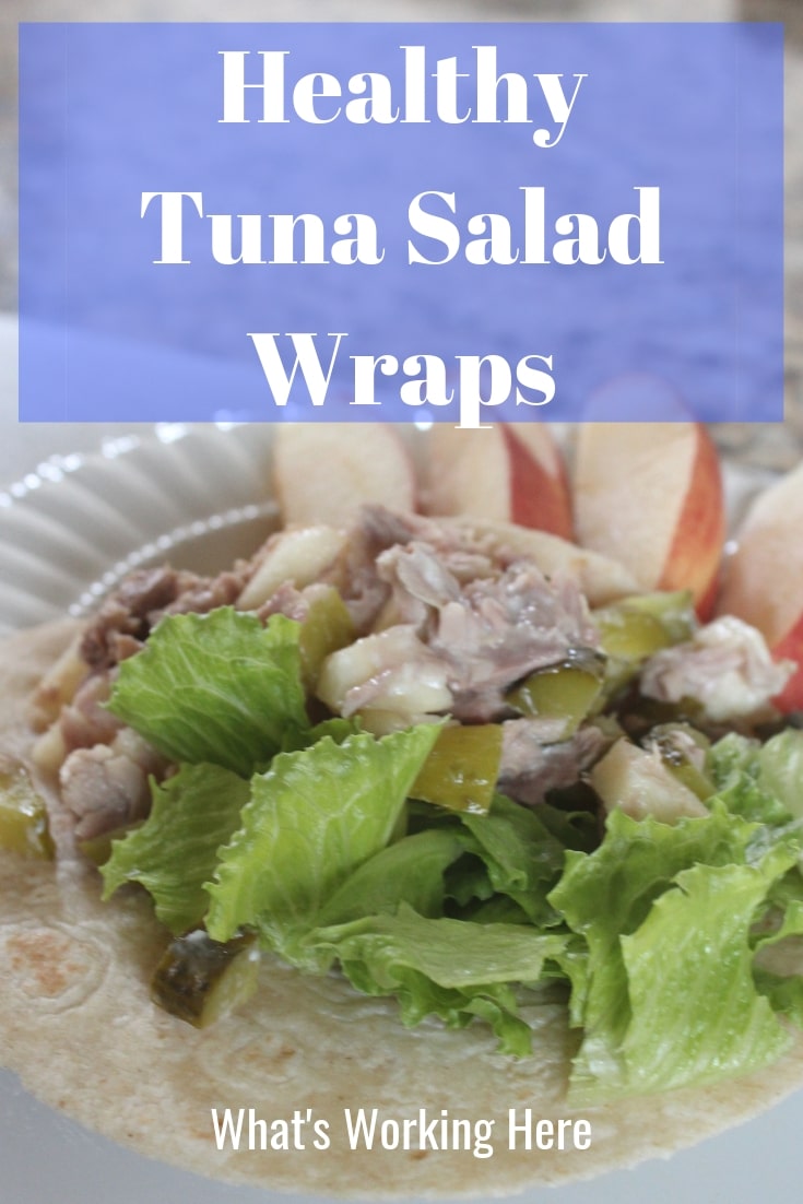 Healthy Tuna Salad Wraps