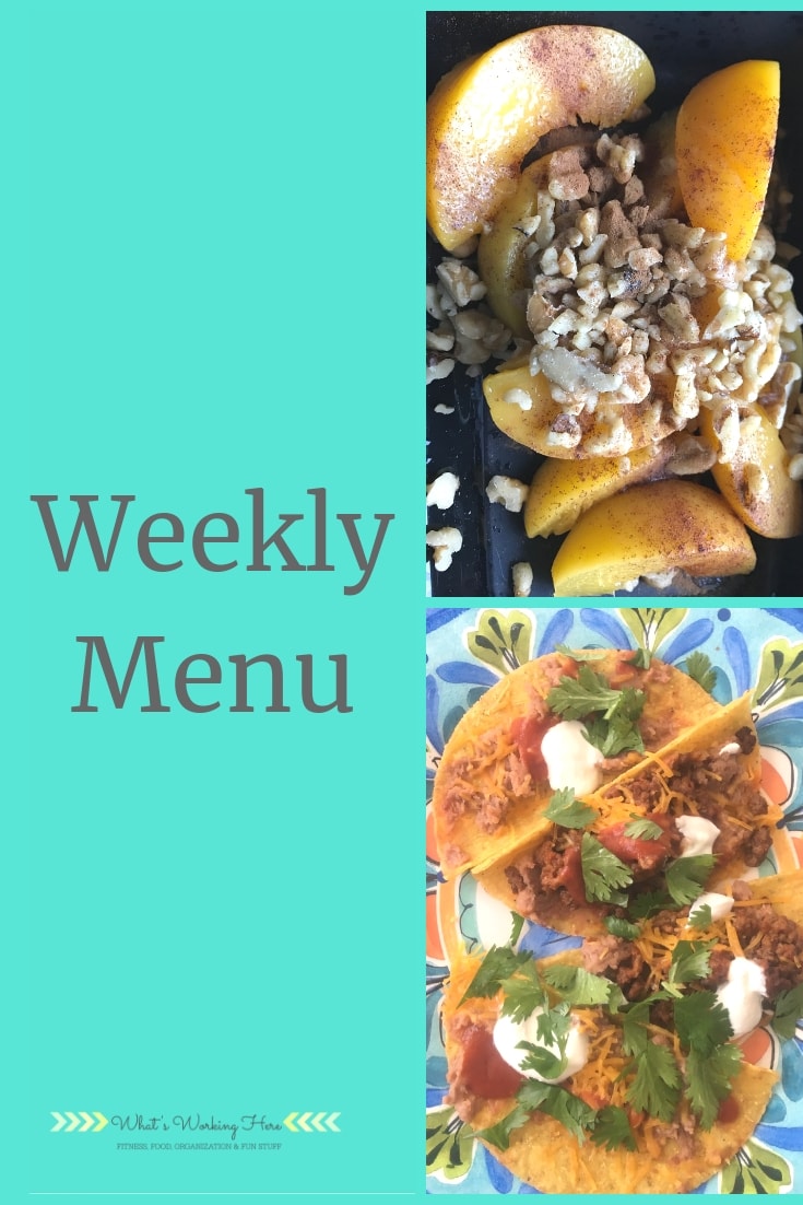 March 10 Weekly Menu