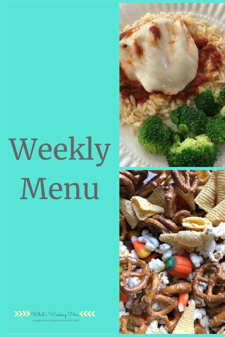 Weekly Menu 9/16/18 - Healthy Travel Snacks - What's Working Here