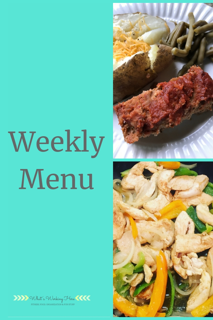 Sept 30th Weekly Menu - LIIFT4 Meal Plan A