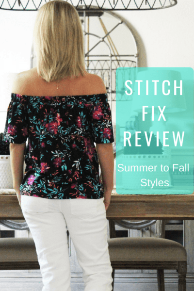 Stitch Fix Summer to Fall Styles