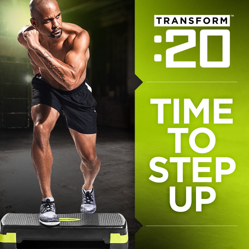 Transform :20 Shaun T 20 minute step workout