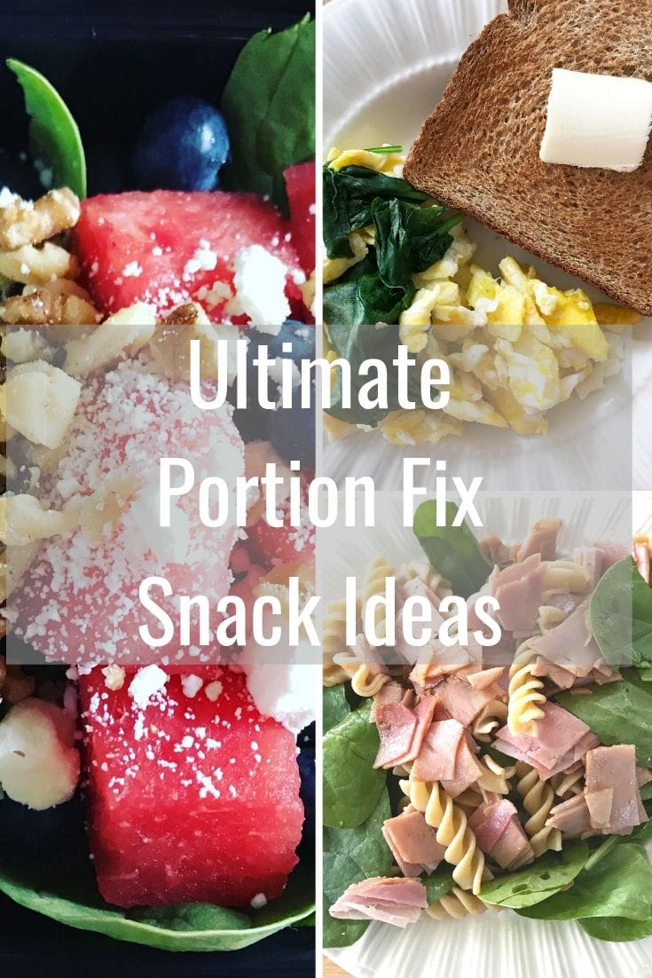Ultimate Portion Fix Snack Ideas