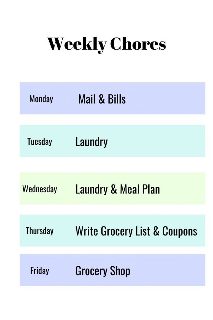 Getting into a Routine- Weekly, Daily & Morning Routines - What's ...