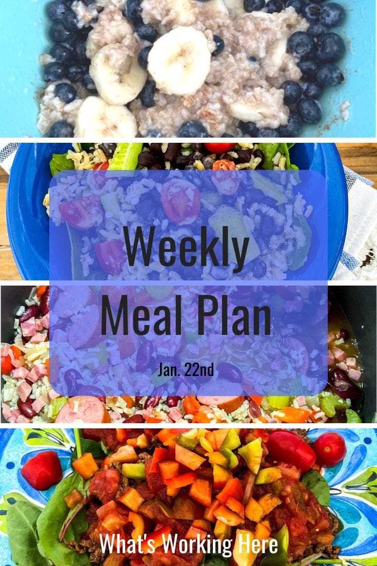 blueberry banana oatmeal southwest salad bowl fixate red beans and rice taco salad