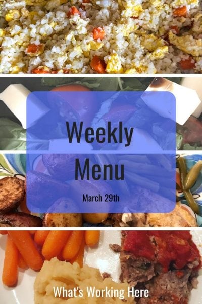Weekly menu 3_29_20 - why meal plan