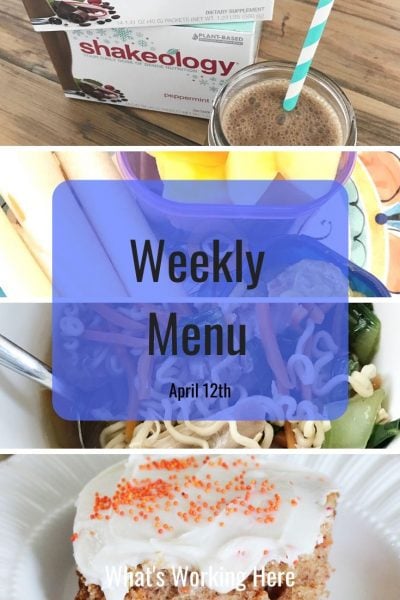 Weekly menu 4_12_20 - easter menu