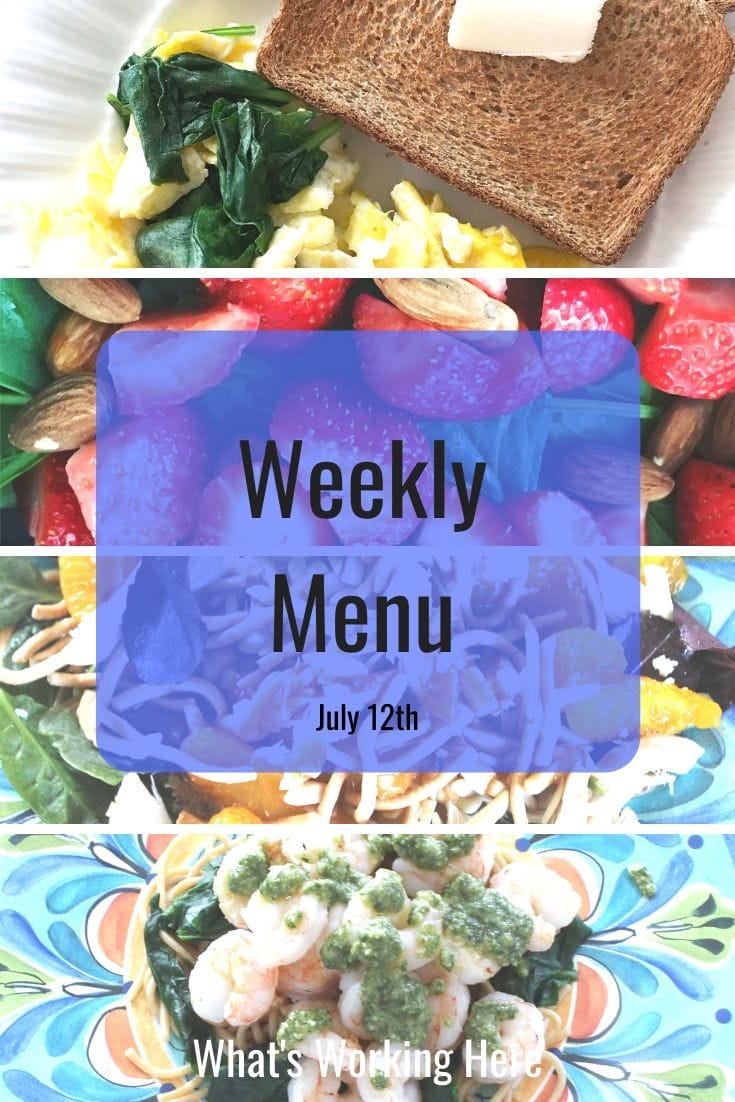 Weekly menu 7_12_20- easy healthy recipes